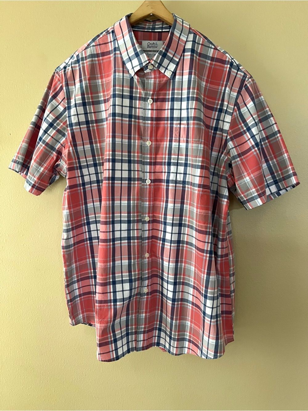 Croft & Barrow Easy Care Button Up Shirt Size XL